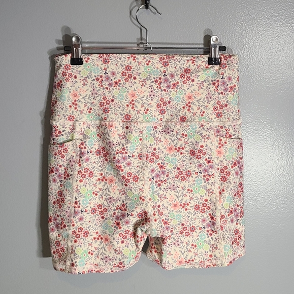 Floral Bike Shorts by Evolution and Creation New Without Tags - Picture 2 of 3